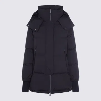 Herno Coats Blacks And Greys In Multi