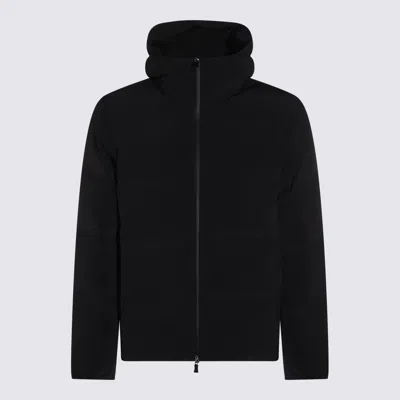 Herno Coats Blacks And Greys In Multi