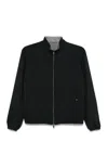 Herno Reversible Blouson Jacket In Blue