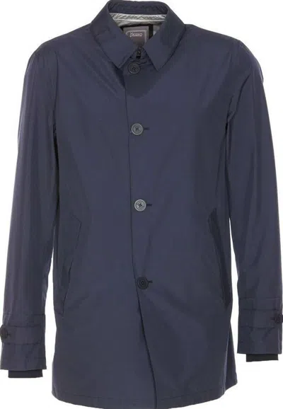 Herno Coats In Blue