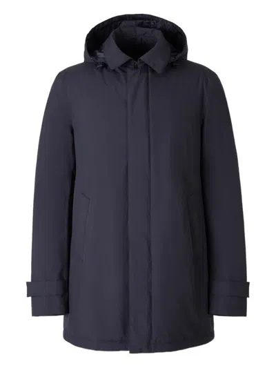 Herno Coats In Blue