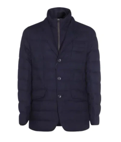 Herno Coats In Blue