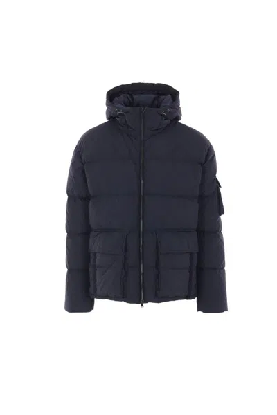 Herno Coats In Blue