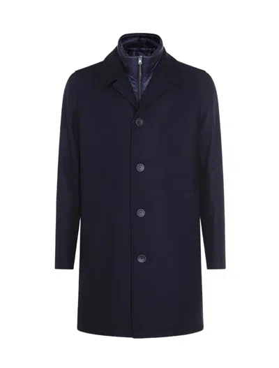 HERNO HERNO COATS BLUE