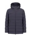 Herno Jacket In 2-layer Windstopper In Blue