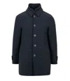 Herno Coats Blue In Blue