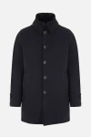 Herno Trench Coat In Washington In Black