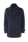 Herno Coats Blue In Blue