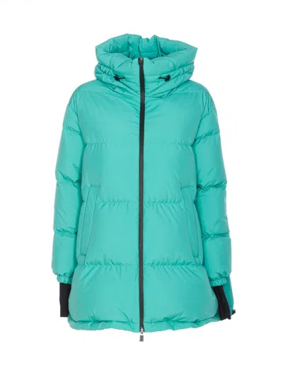 Herno Gore-tex Infinium Windstopper Laminar Down Jacket In Blue