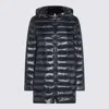 Herno Down Jacket In Ultralight Nylon And Techno Taffeta In Blue