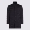 Herno Navy Blue Down Jacket