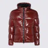 Herno Coats Blue And Green In Brown