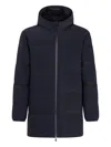 Herno Padded Jackets With Hood And Cuffs In Black