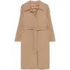 Herno First-aact Coat In Brown