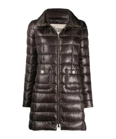 HERNO HERNO COATS BROWN
