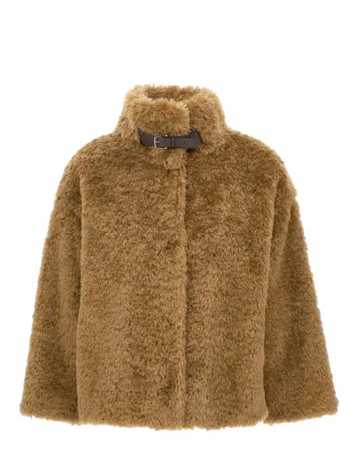 Herno Coats In Brown