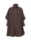 Herno Zipper Down Jacket In Brown