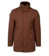 Herno Coats Brown In Brown