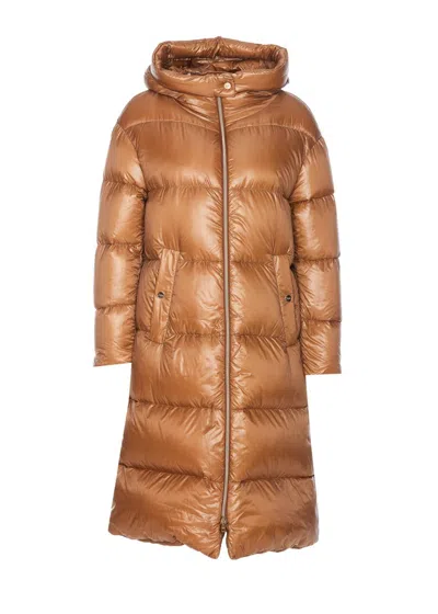 Herno Parka In Nylon Ultralight In Camel