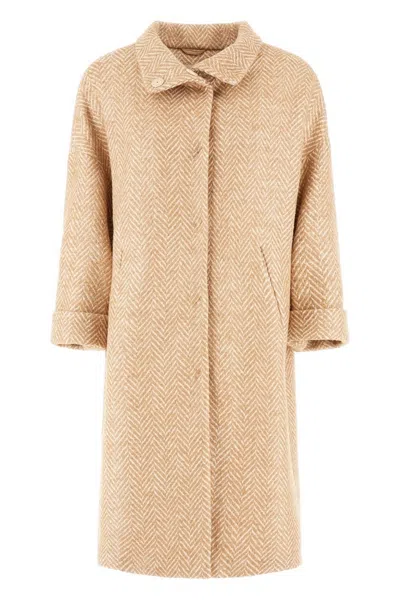Herno Coats Camel
