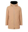 Herno Coats Camel In Brown