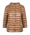 Herno Coats Camel In Brown