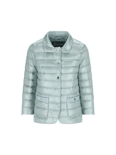 Herno Coats In Blue