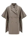 Herno Coats Dove Grey In Gray