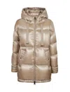 Herno A-shape Zip-up Hooded Puffer Jacket
