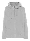Herno Men Reversible Padded Wool Bomber Jacket In Gray