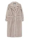 Herno Notched-lapel Welt-flap-pocket Coat In Gray