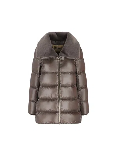Herno Coats In Brown