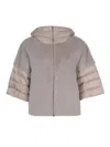 Herno Down Jacket In Gray
