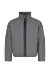 Herno Laminar Jacket In Technical Wool In Gray