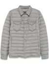 Herno Quilted Jacket In Gray