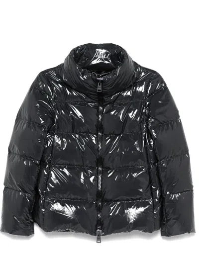 Herno Coats Grey In Gray