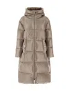 Herno Parka In Nylon Ultralight In Grey