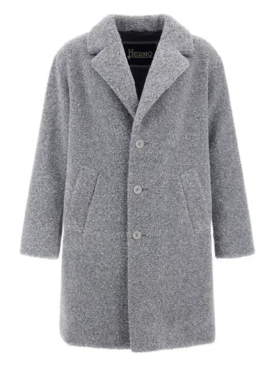 HERNO LONG-SLEEVE COAT
