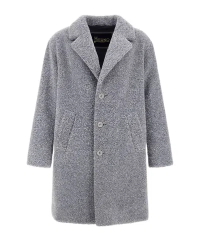 HERNO HERNO LONG-SLEEVED BUTTON-UP COAT