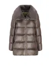 Herno Coats Grey In Gray