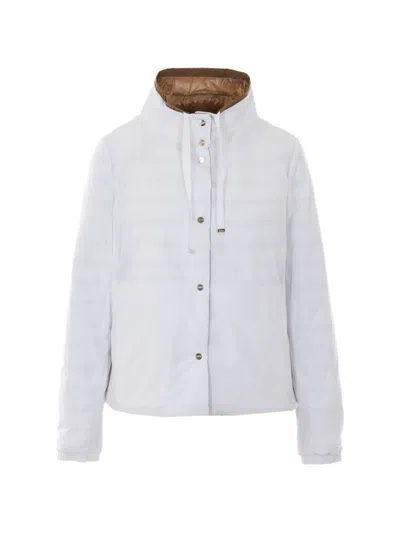 HERNO BUTTON DRAWSTRING JACKET