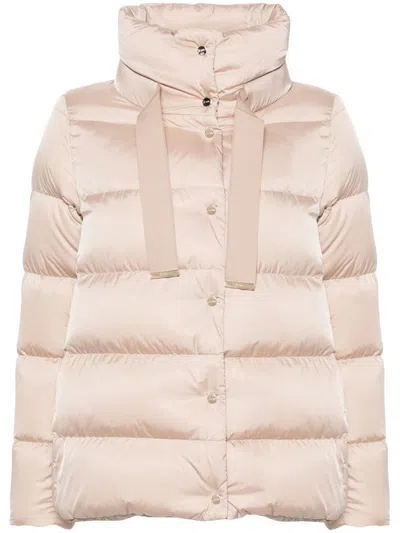 HERNO COATS LIGHT AND NATURAL