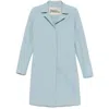 Herno Single-breasted Coat In Multicolor