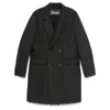 Herno Virgin Wool Coat In Multicolor