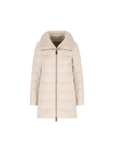 Herno Coats In Neutral