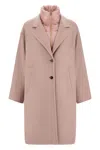 Herno Coats Pink In Pink