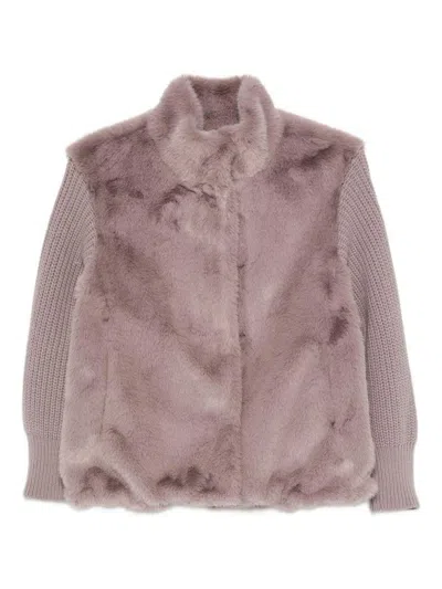 Herno Coats In Purple