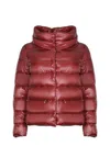 Herno Down Jacket In Burgundy