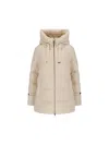 Herno Long-sleeved Down Jacket In Neutral