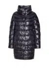 Herno Midi Quilted Down Jacket With High Neck